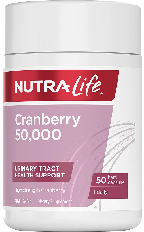 Nutralife 纽乐蔓越莓  高含量50000 50粒  【保质期2028/10】